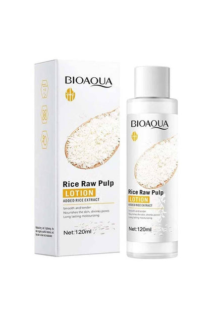 Bioaqua Rice Raw Pulp Lotion - 120ml