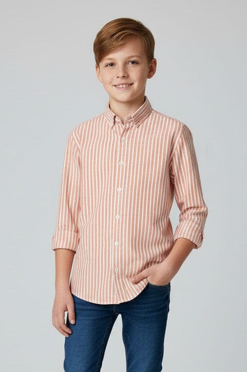 Styles Republic Boy's Striped Casual Shirt