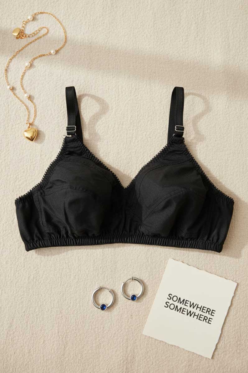 Robi Women's Basic Cotton Bra