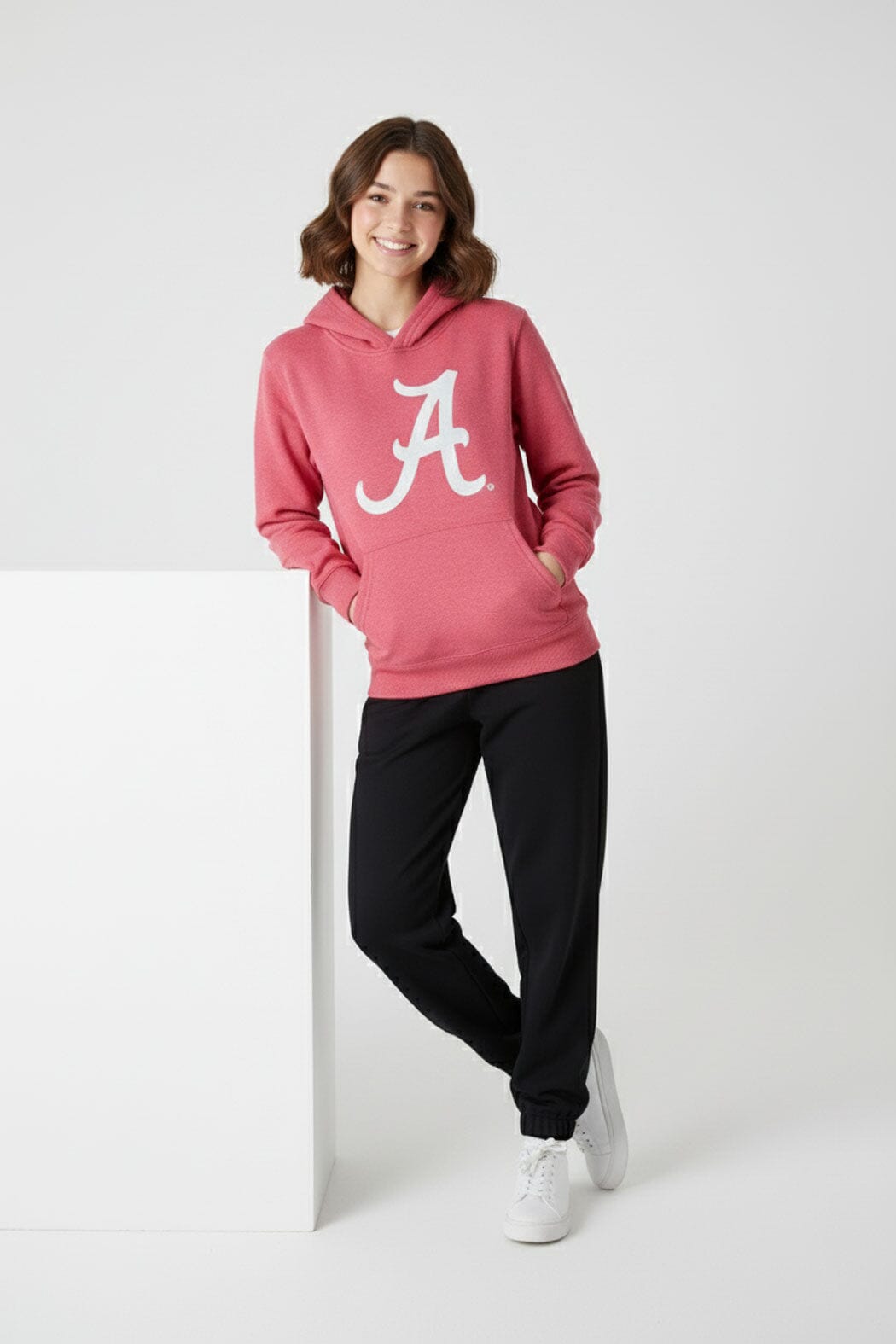 Gen 2 Girl's Crimson Pullover Hoodie