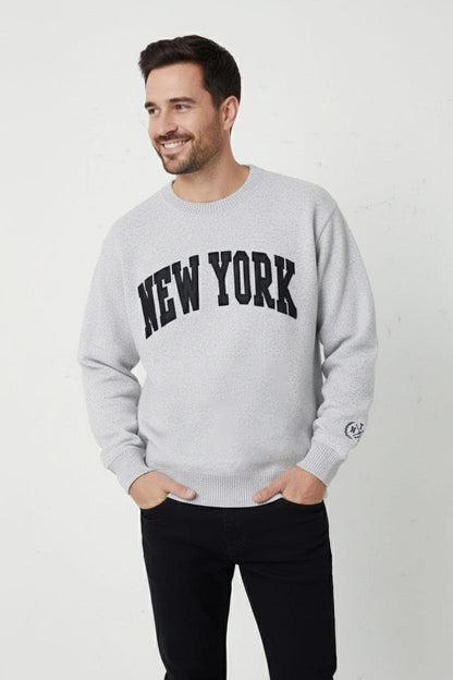 L.A.T Men's New York Minor Fault Sweat Shirt