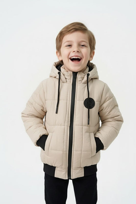 Boy's FD Hooded Puffer Jacket