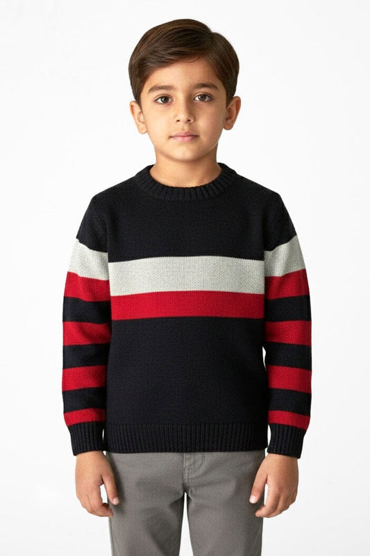 Yes Mom Boy's Grafton Knitted Sweater