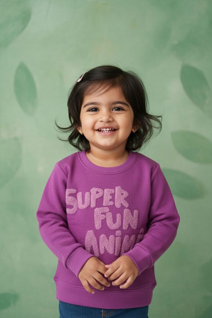 Baby Club Kid's Super Fun Fleece Sweatshirt