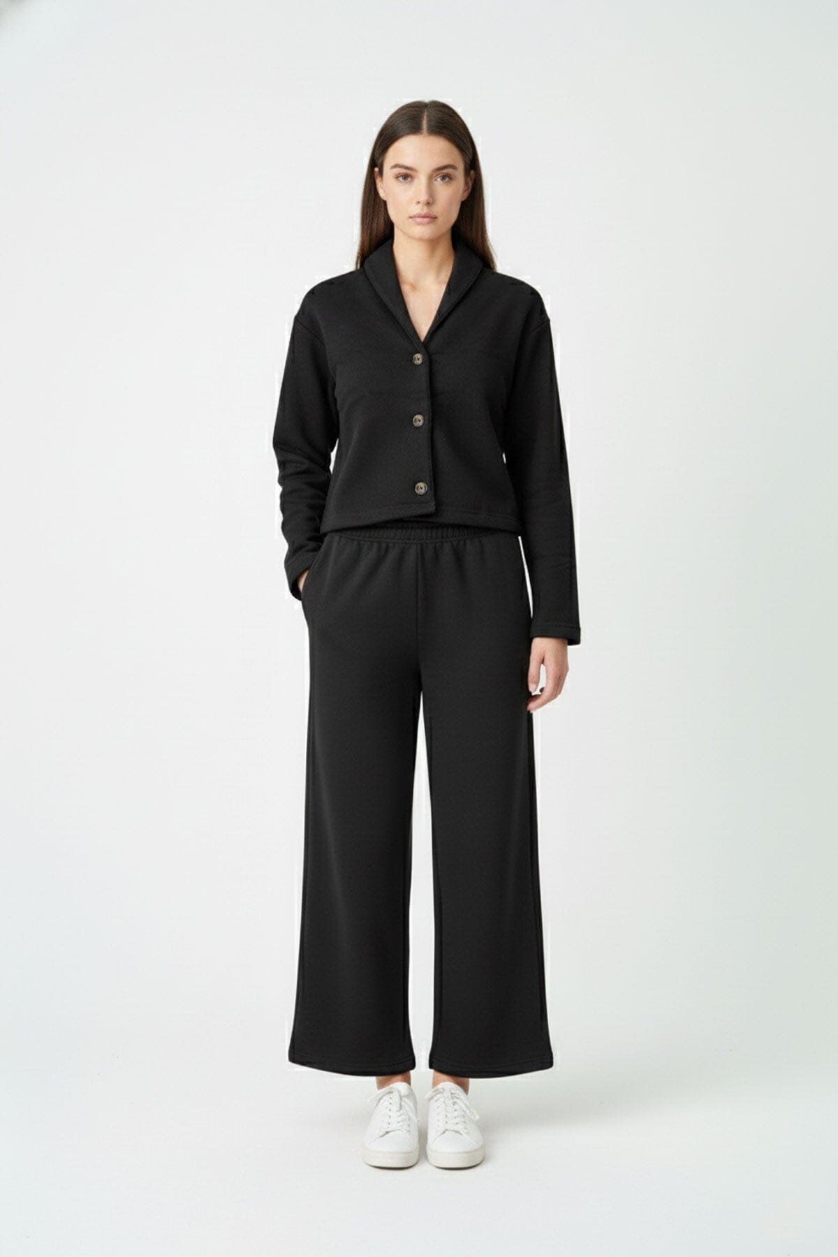 USQUARED Women's Shawl Collar Co-Ord Set