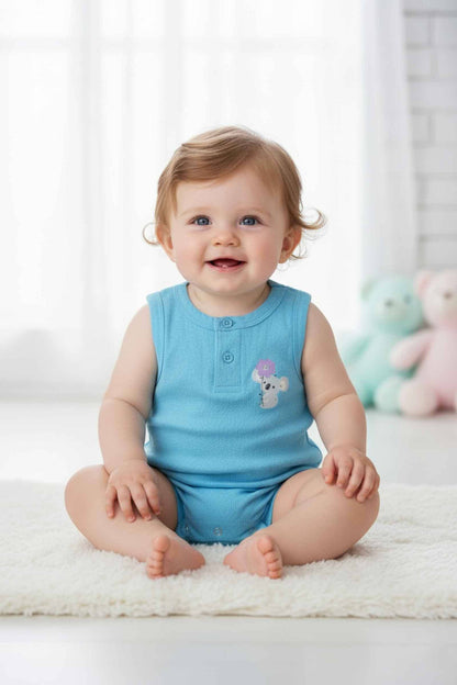 Polo Republica Henley Baby Romper