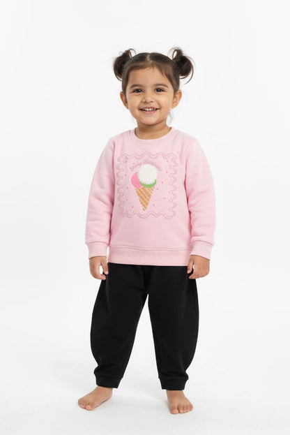 Baby Club Girl's Cone Sweatshirt