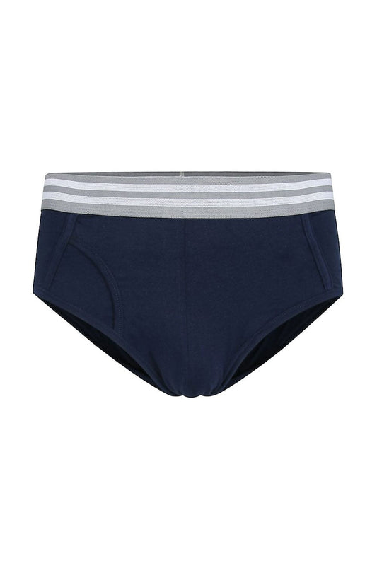BD Men's Tipped Santos Minor Fault Underwear Minor Fault Image Garments (Pvt.) Ltd. Navy & Grey 2XL 