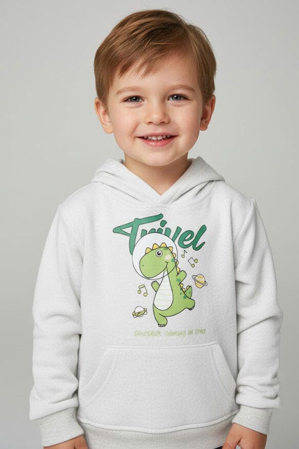 Baby Club Kid's Dinosaur Oaming Pullover Hoodie