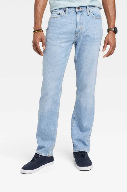 D&C Men's Straight Fit Denim