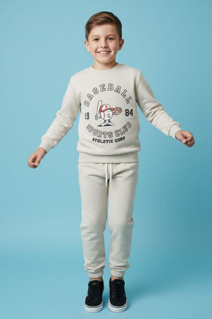 Tiny Teens Boy's Baseball Minor Fault Twin Set