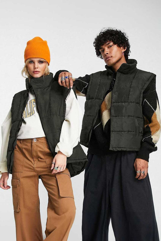 RSG Unisex Haugesund Zipper Body Warmer Puffer Gilet