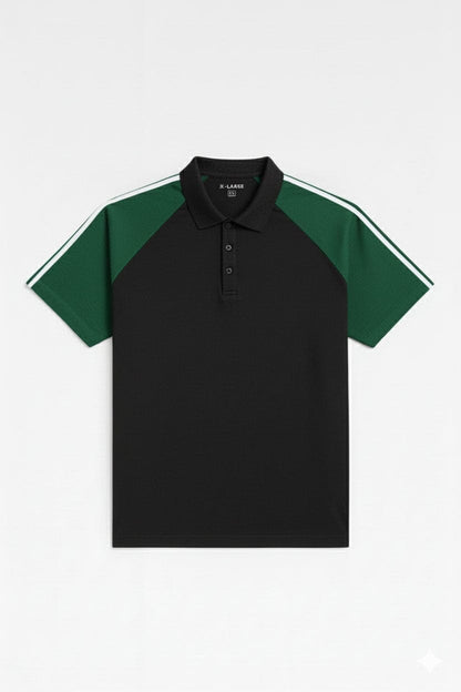 Black & Bottle Green