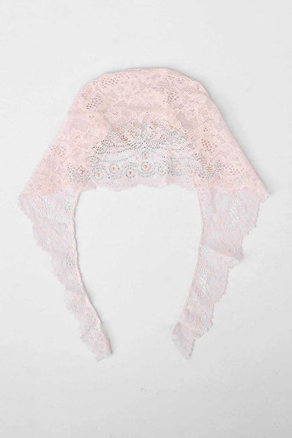 Women's Nessebar Fancy Net Design Under Scarf Hijab Cap