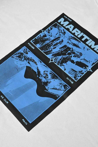 HAS Apparel Men's Maritima Printed Long Sleeve Sweat Shirt