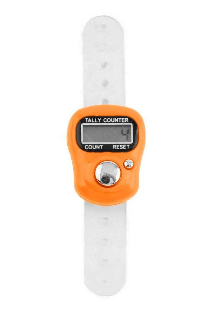 Digital Tasbeeh LCD Display Finger Tally Counter