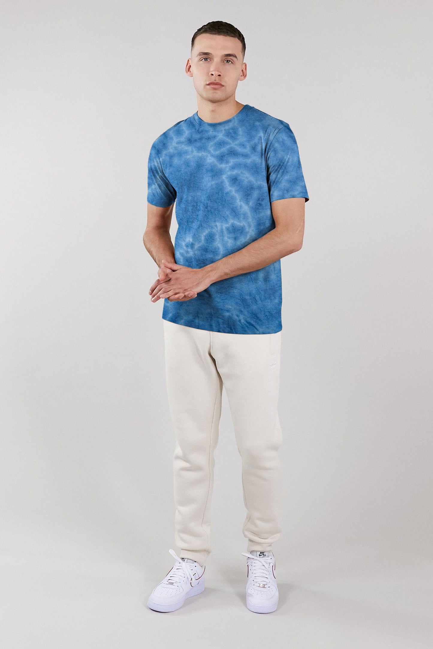 Polo Republica Men's Tie & Dye Style Crew Neck Tee Shirt Men's Tee Shirt Polo Republica 