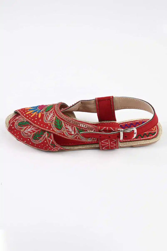 Women's Craiova Embroidered Design Peshawri Chappal