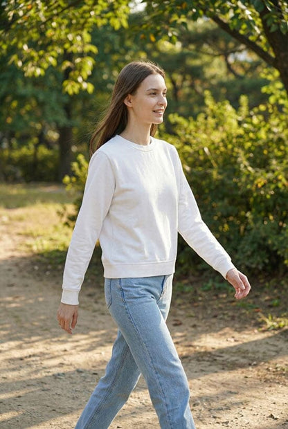 USQUARED Women's Wanna Have Fun Fleece Sweat Shirt