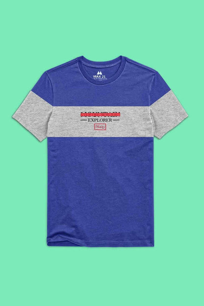 Royal & Heather Grey