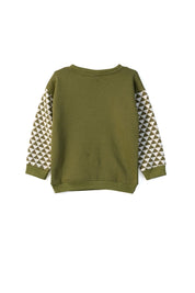 Little Buddies Kid's Hey Applique Terry Sweat Shirt Kid's Sweat Shirt Salman Rahim 