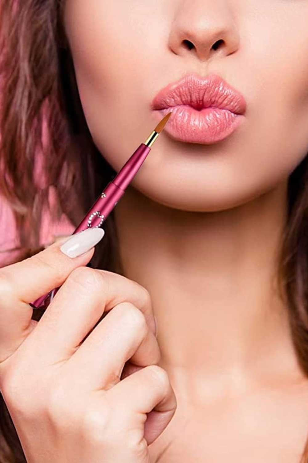 Women's Lipstick Brush With Cover Health & Beauty RAM 