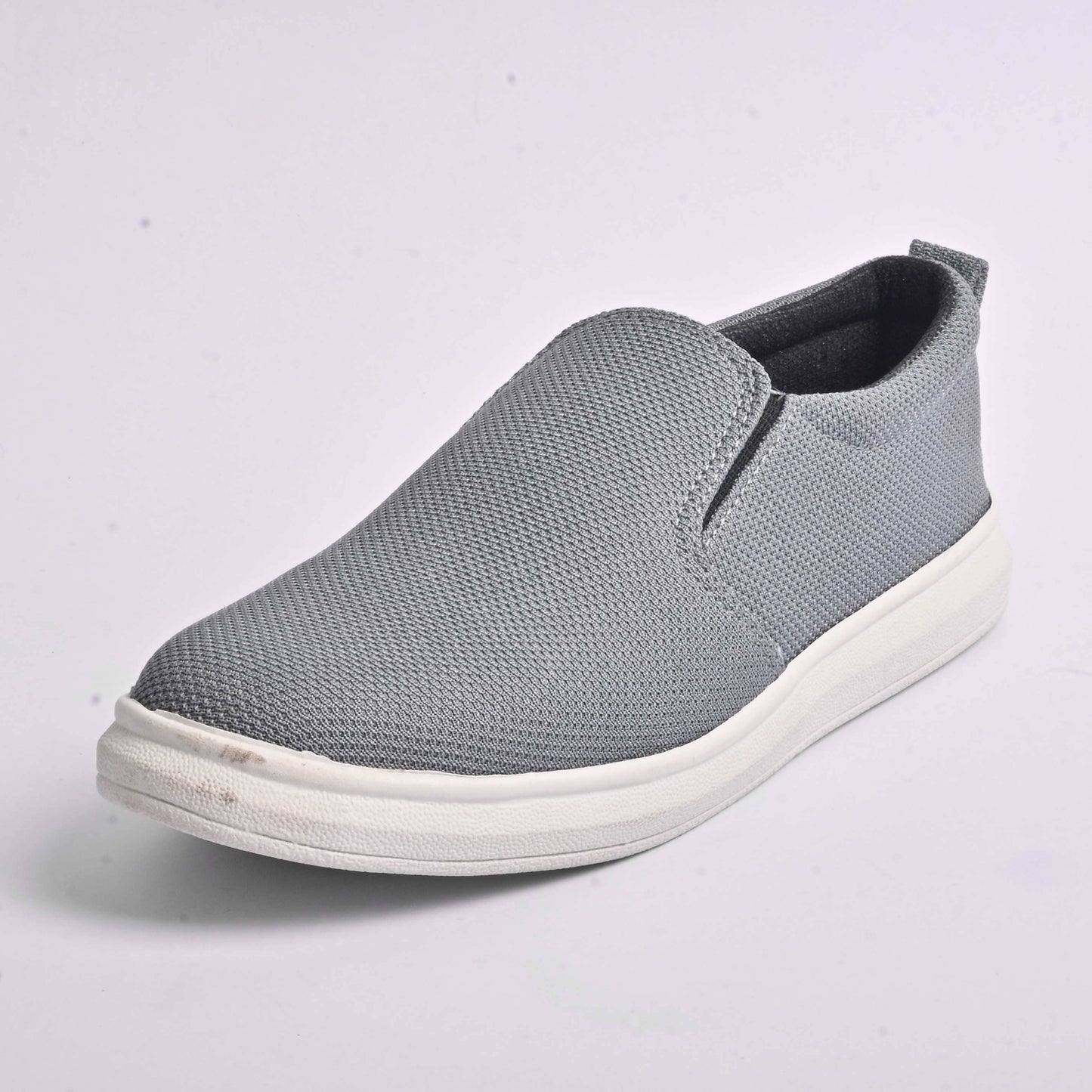Men's Classic Comfortable Slip On Sneaker Shoes Men's Shoes SNAN Traders Grey EUR 39 