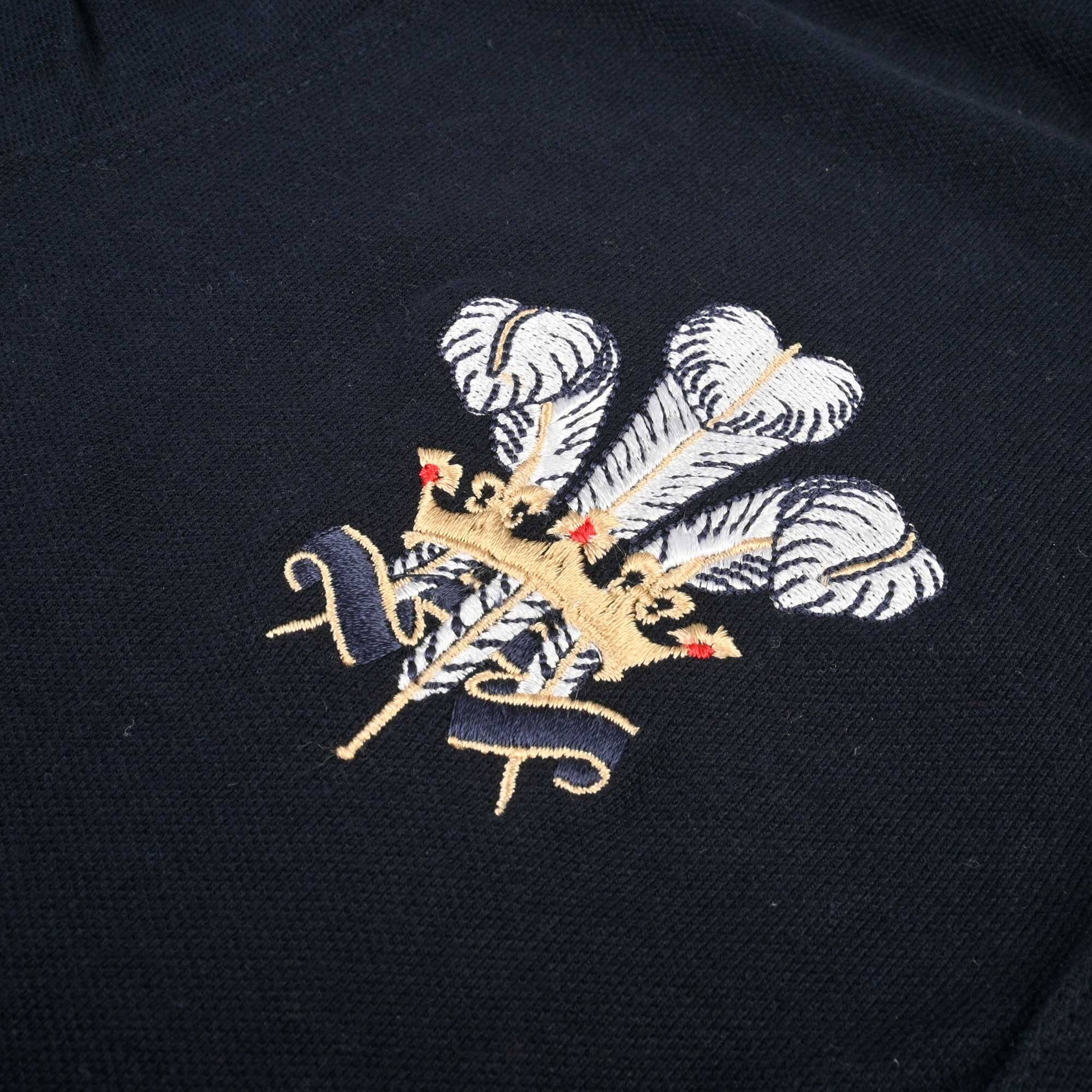 Polo Republica Men's Pony Three Feathers & 5 Embroidered Short Sleeve Polo Shirt Men's Polo Shirt Polo Republica 