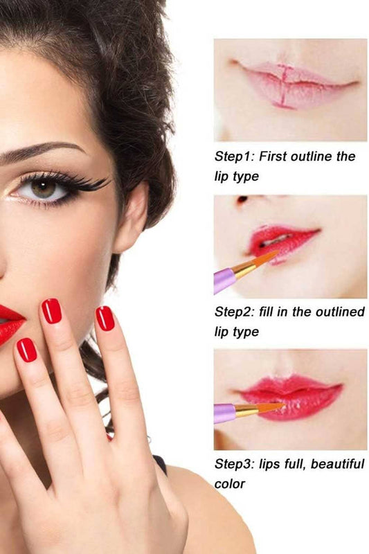 Women's Lipstick Brush With Cover Health & Beauty RAM 