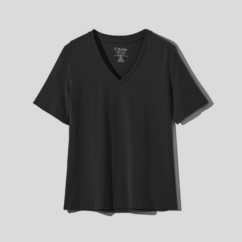T- Women's V- Neck Design Short Sleeve Tee Shirt Women's Tee Shirt Minhas Garments 