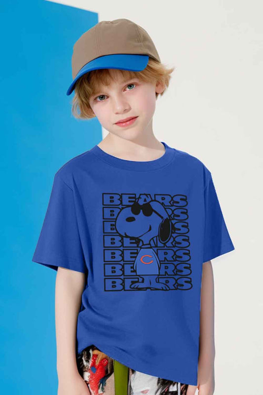 Polo Republica Boy's Snoopy Printed Minor Fault Tee Shirt