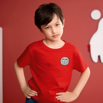 Polo Republica Boy's Lion Printed Tee Shirt Boy's Tee Shirt Polo Republica Red 1-2 Years 