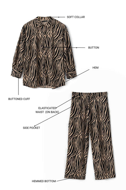 East West Women’s Tiger Co-Ord Set