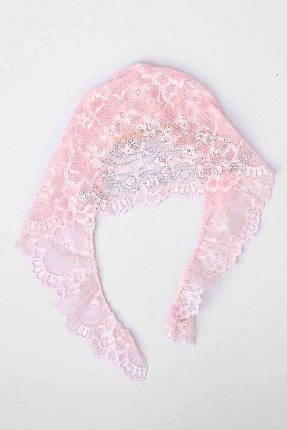 Women's Nessebar Fancy Net Design Under Scarf Hijab Cap