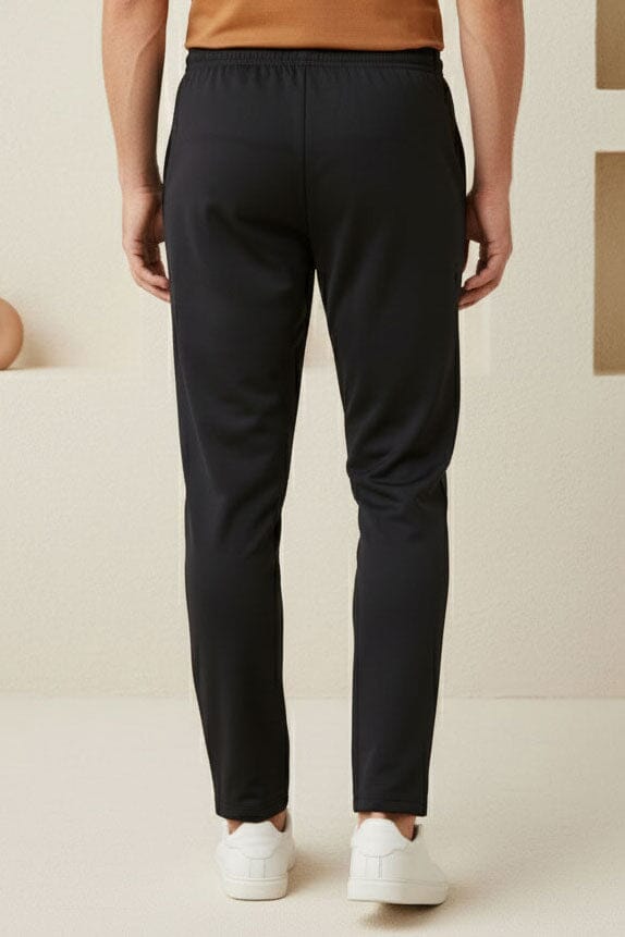 Men's Ankle Dual-Striped Activewear Trousers