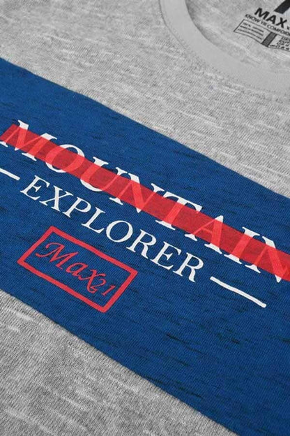 Heather Grey & Royal