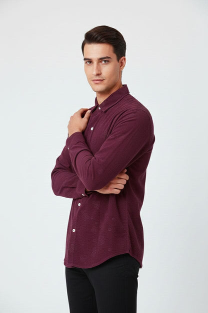 2 Much Men's Anchor Casual Shirt