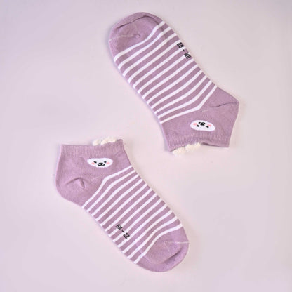 Well Women's Premium Anklet Socks Socks SRL Lilac D3 EUR 35-40
