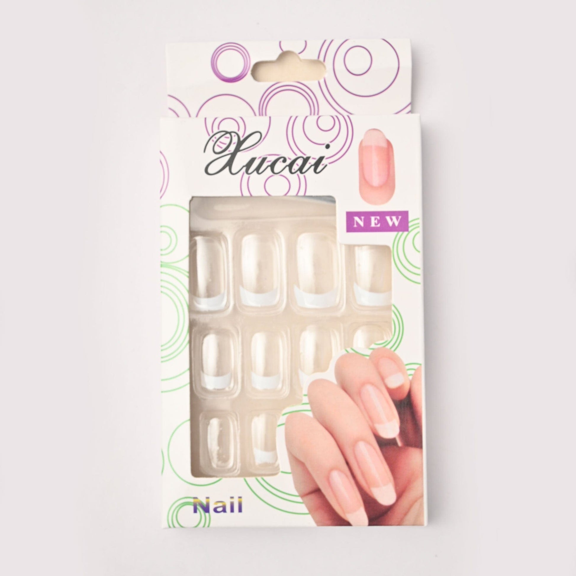 Hucai Women's Artificial Fake Nails - Pack Of 12 Health & Beauty RAM D2 