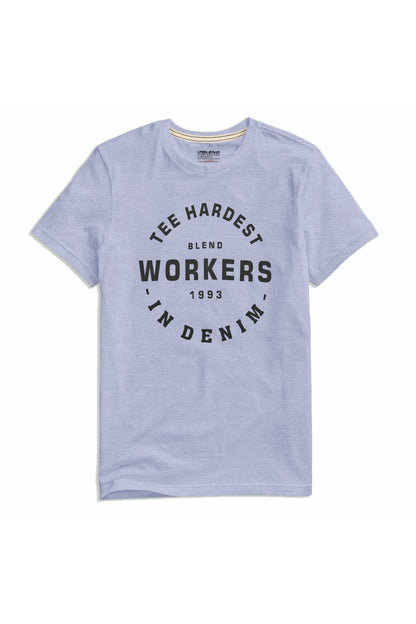 Blend Men's Workers Printed Tee Shirt Men's Tee Shirt IST 