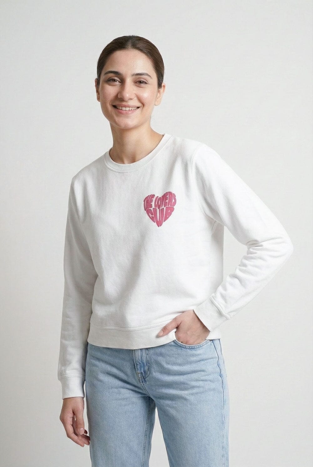 USQUARED Women's The Lovers Club Sweat Shirt