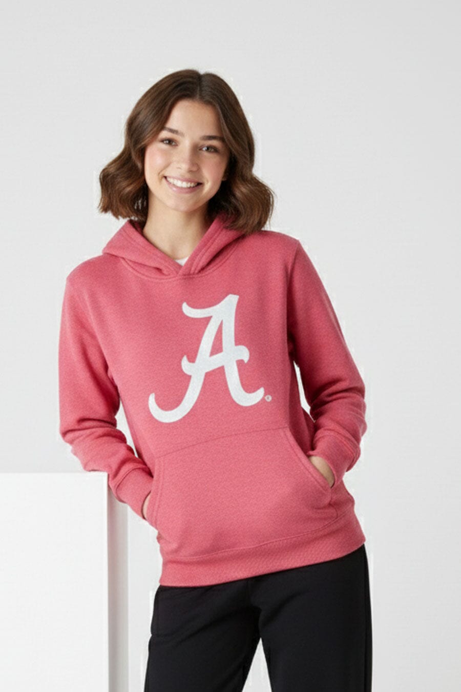 Gen 2 Girl's Crimson Pullover Hoodie