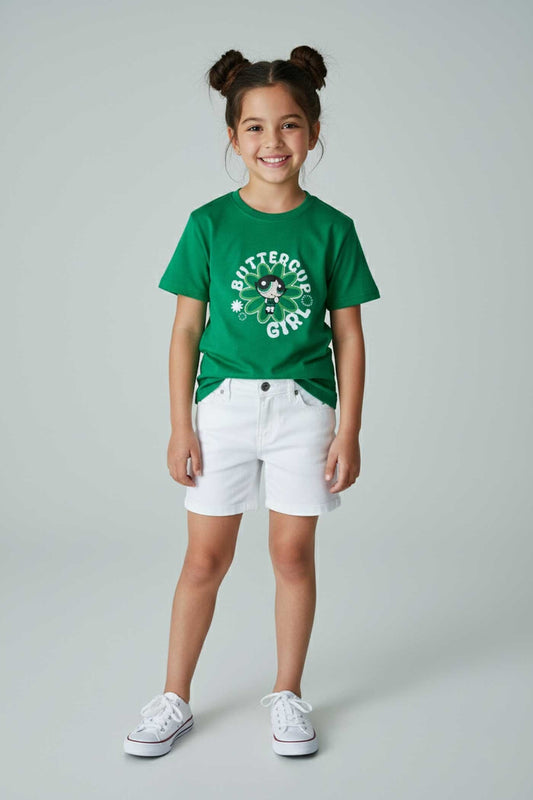Polo Republica Girl's Buttercup Tee Shirt