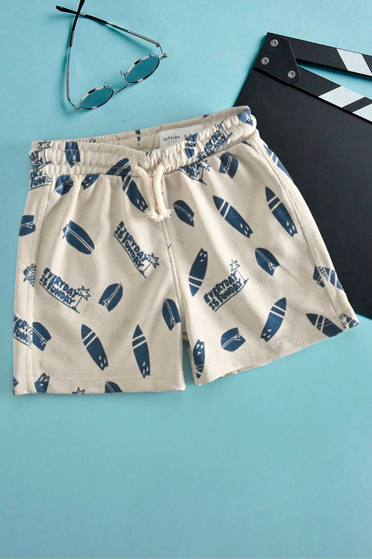 Lefties Kid's Everyday Is Funday Printed Terry Shorts