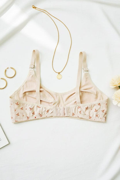 Women's Masim Leaf Stretchable Bra