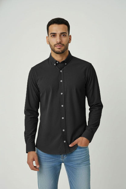 Polo Republica Men's Stretchable Minor Fault Casual Shirt