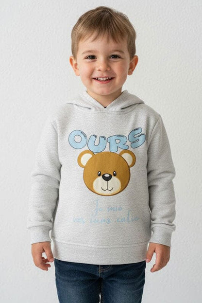 Baby Club Kid's Bear Pullover Hoodie