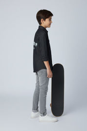 Styles Republic Boy's Pride Denim Casual Shirt