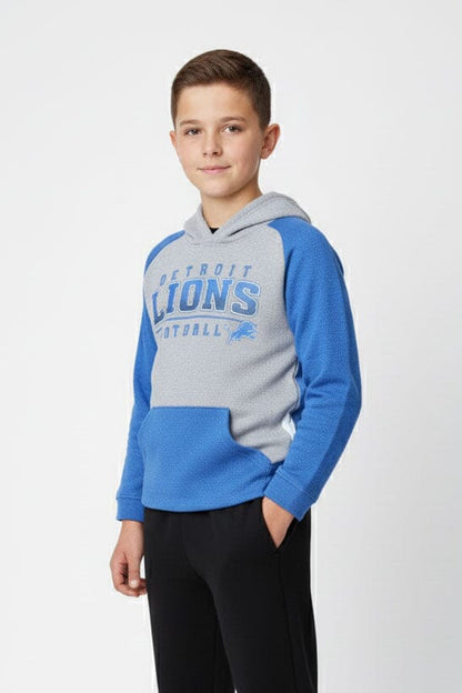 NFL Boy's Lions Pullover Hoodie
