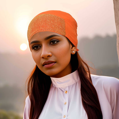 Firdevs Women's Under Hijab Cap Women's Accessories SRL Orange 